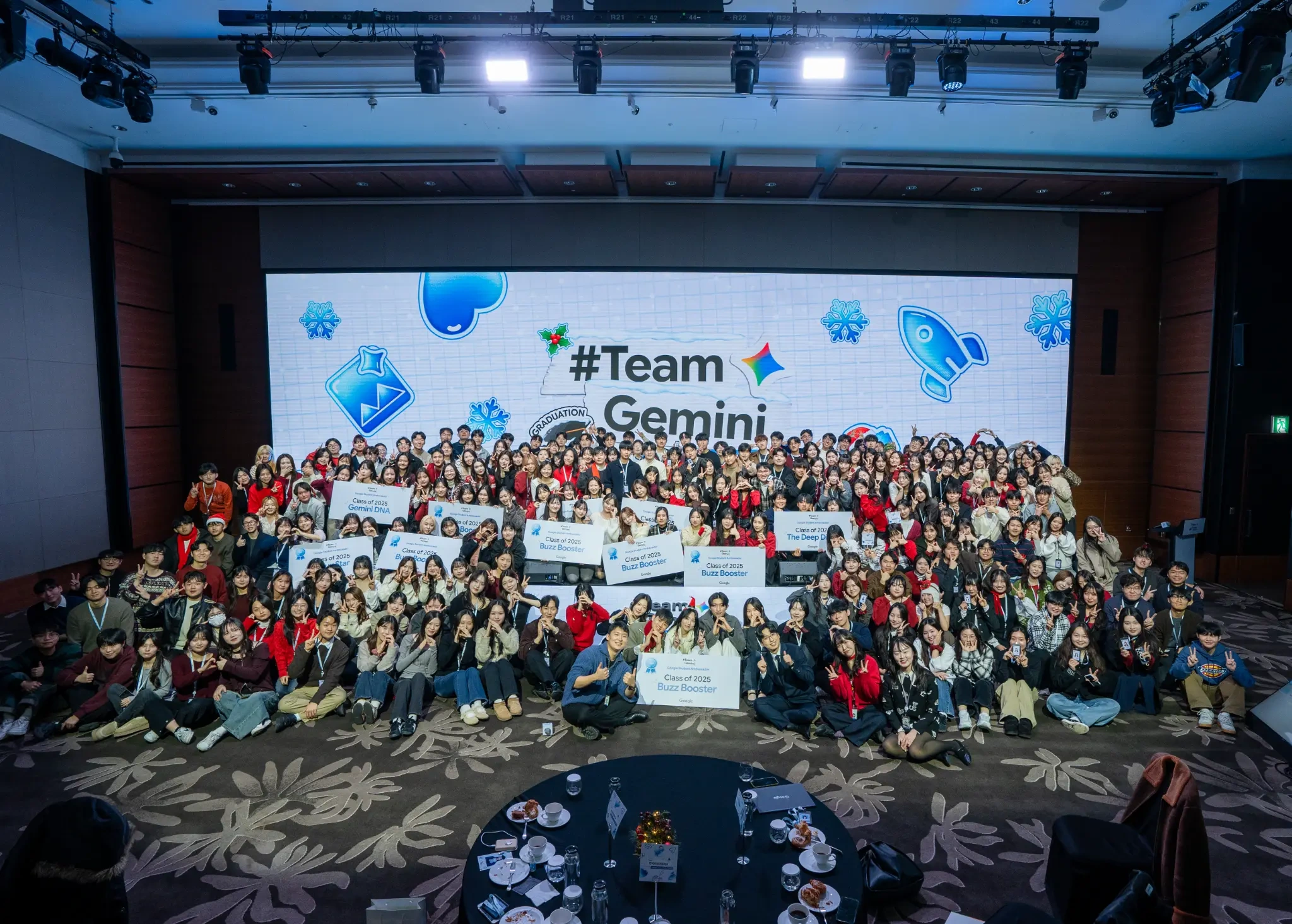 Google Student Ambassador Class of 2025 Team Gemini group event